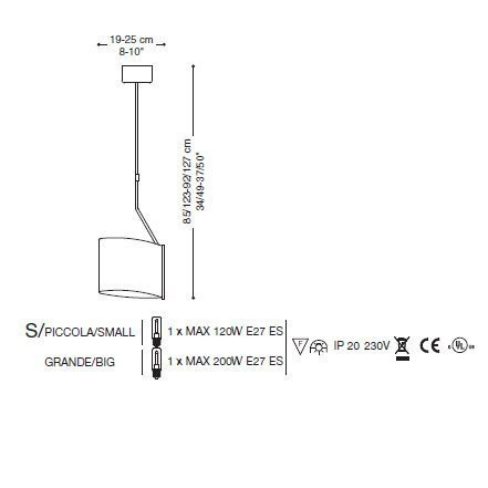 Подвесной светильник La Murrina Galaxy S PICCOLA DD-3S