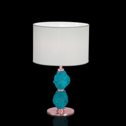 Настольная лампа IDL Charme 600/1LM coppery ivory blue