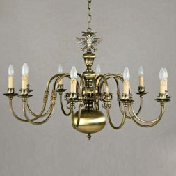 Люстра Orion LU 1238/10 patina mit Adler