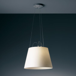 Подвесной светильник Artemide Tolomeo Mega sospensione - Alluminio Pergamena 42 0782010A + 0780030A