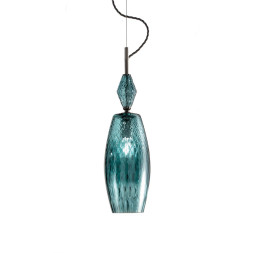 Подвесной светильник Euroluce Mood Rebel S1 nichel teal blu