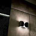 Настенный светильник Flos Foglio Shiny black F2400030
