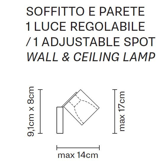 Спот (точечный светильник) Fabbian Cubetto Crystal Glass D28G89 00