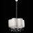 Подвесной светильник Beby Group Nuovo Vintage 331/6 White Leather 01 HALF CUT
