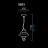 Подвесной светильник Barovier&amp;Toso Pigale 5693/BC
