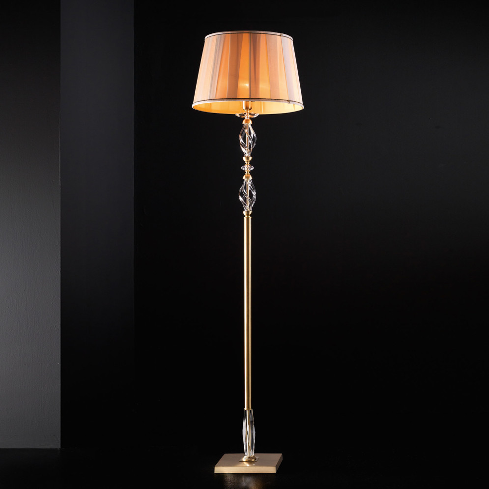 Торшер Euroluce Alicante Satin PT1 Gold