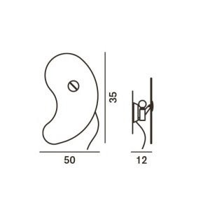 Настенный светильник Foscarini Orbital 0430051