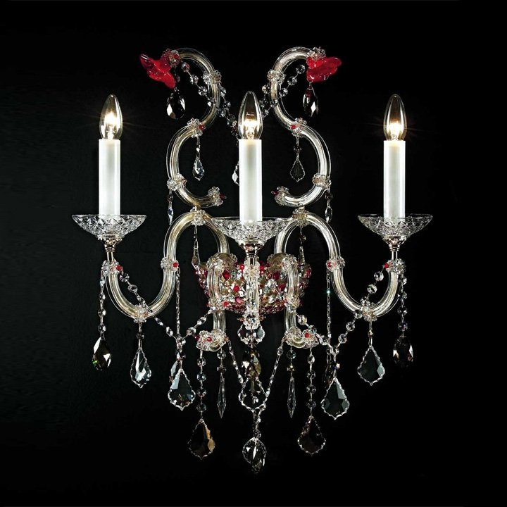 Бра Beby Queen of Roses 9000A01 Light gold Swarovski Plaque
