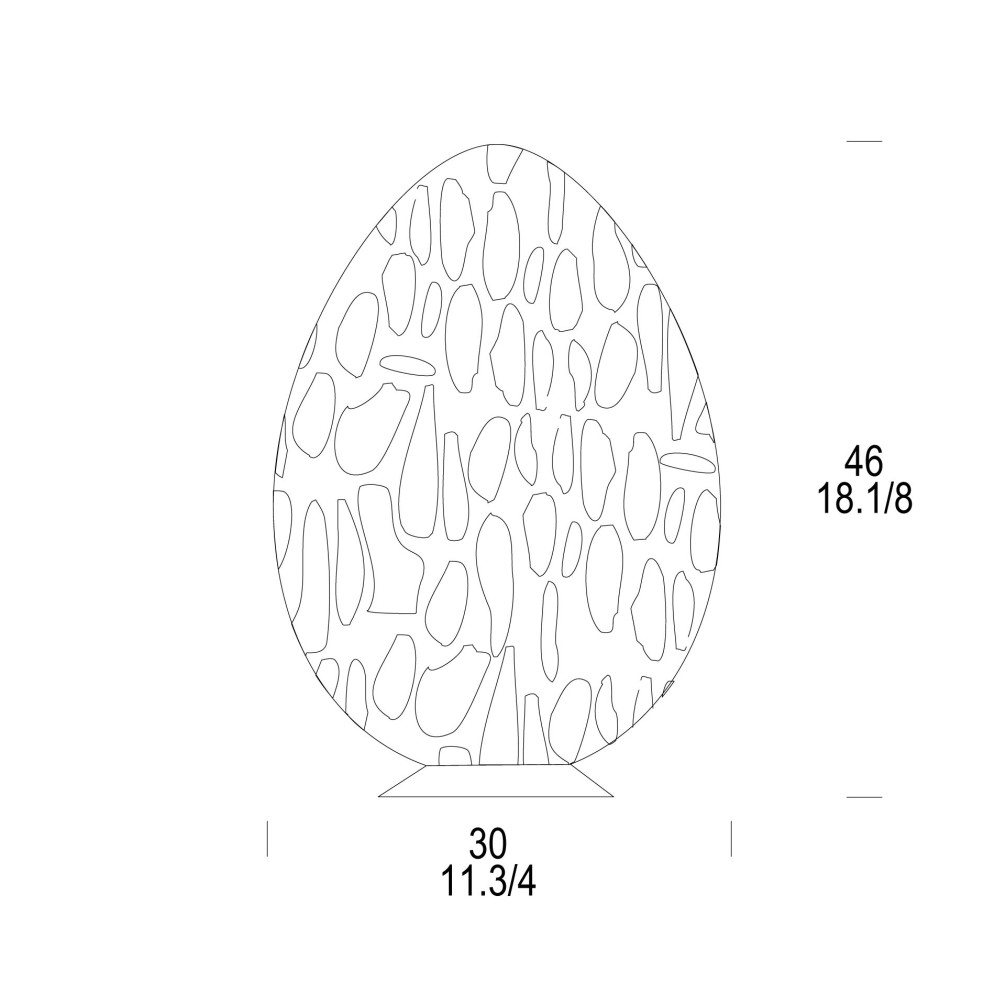 Настольная лампа Leucos UOVO 46 0000273