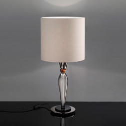 Настольная лампа Euroluce Olympia LG1 nickel Fume