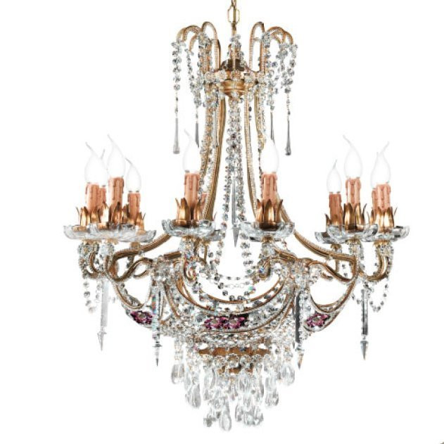 Люстра Renzo Del Ventisette &quot;Sinuosa&quot; L 14001/12 DEC. 041