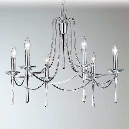 Люстра Prearo Princess PRINCESS/6/CR/SP