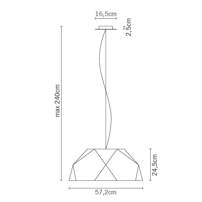 Подвесной светильник Fabbian Crio D81 A01 01