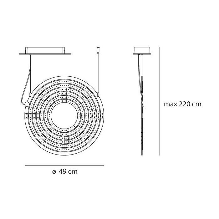 Подвесной светильник Artemide Copernico White 1608030A
