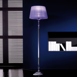 Торшер Euroluce Arcobaleno PT1 Silver Clear Violet