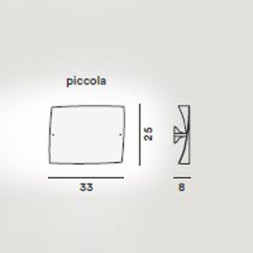 Настенный светильник Foscarini Folio 019005-R1 10