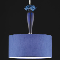 Подвесной светильник Euroluce Bora S1 Shade Nichel Blue