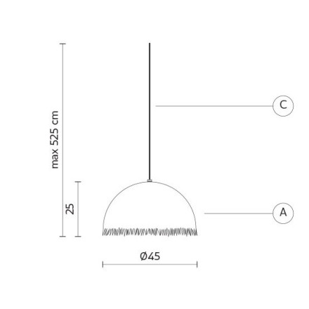 Уличный подвесной светильник Karman Plancton SE648/1PB-EXT