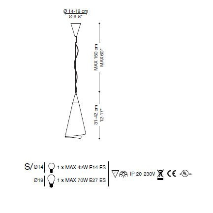 Подвесной светильник La Murrina Genius S PICCOLO AD-3S