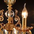 Люстра Euroluce Lyra L6 Gold Amber