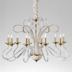 Люстра Masca Deco 1878/10 Bianco oro