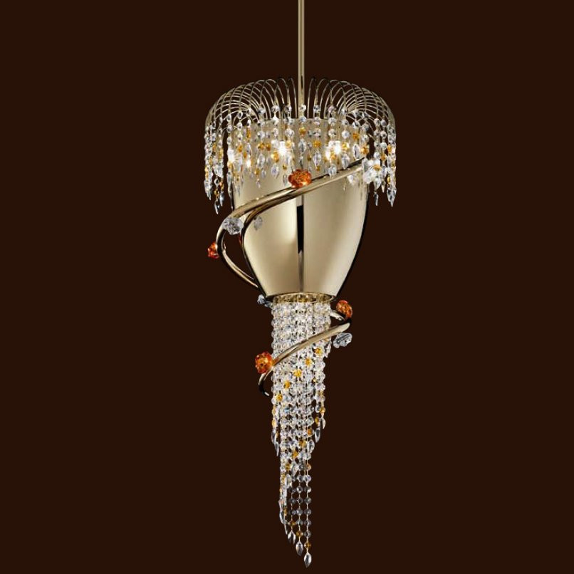 Подвесной светильник IDL Divina 439/9 Gold