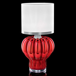Настольная лампа Beby Group Diamond 0170L01 Chrome Red Sensuelle White Pearled