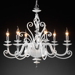 Люстра Euroluce Alicante L6 silver White