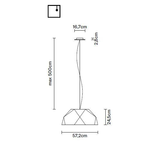 Подвесной светильник Fabbian Crio D81 A09 01