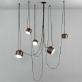 Подвесной светильник Flos AIM Small Anodized brown F0095026 x 5 + F0093026