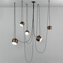 Подвесной светильник Flos AIM Small Anodized brown F0095026 x 5 + F0093026