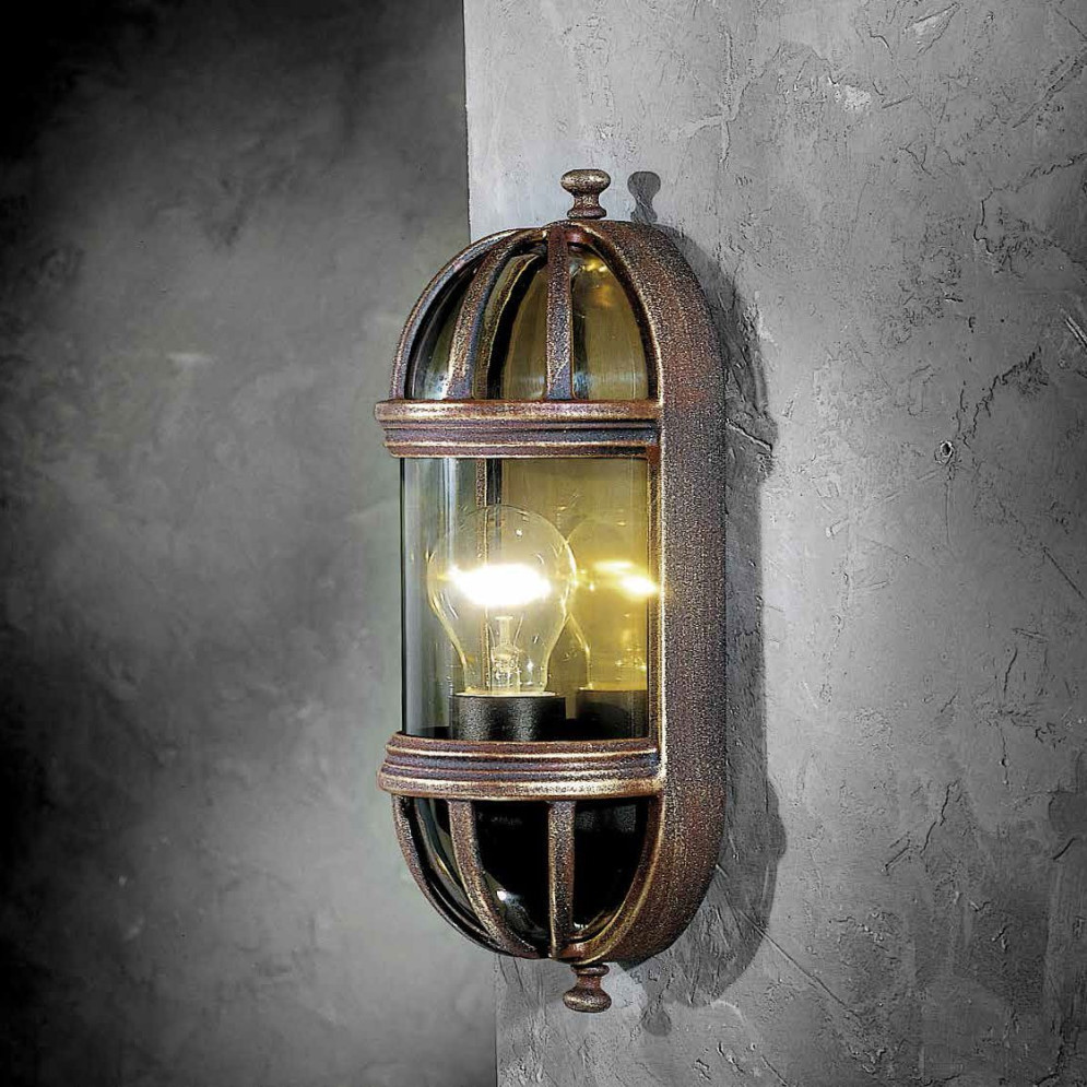 Настенный уличный светильник Garden Light Ovale 94000 RB