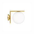 Настенно-потолочный светильник Flos IC Lights C/W 1 Brushed brass F3178059
