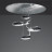 Потолочный светильник Artemide Mercury mini Halo Ceiling - Inox 1478010A