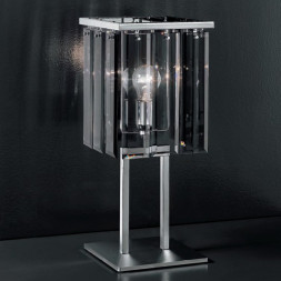 Настольная лампа IDL Roma 359/1L chrome + GREY without engraving