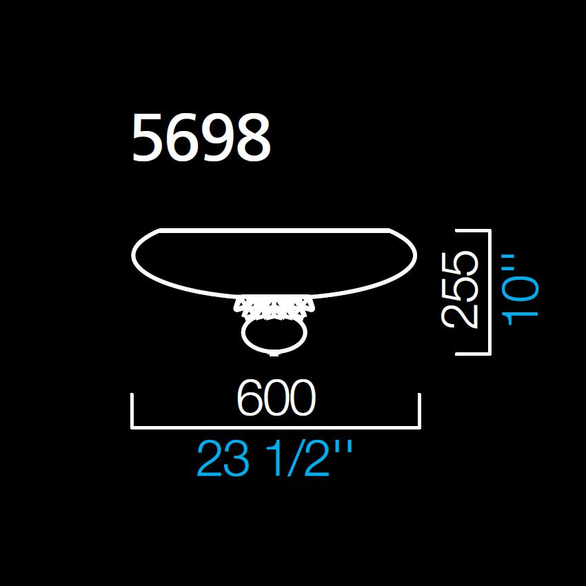 Потолочный светильник Barovier&amp;Toso Anversa 5698/IN