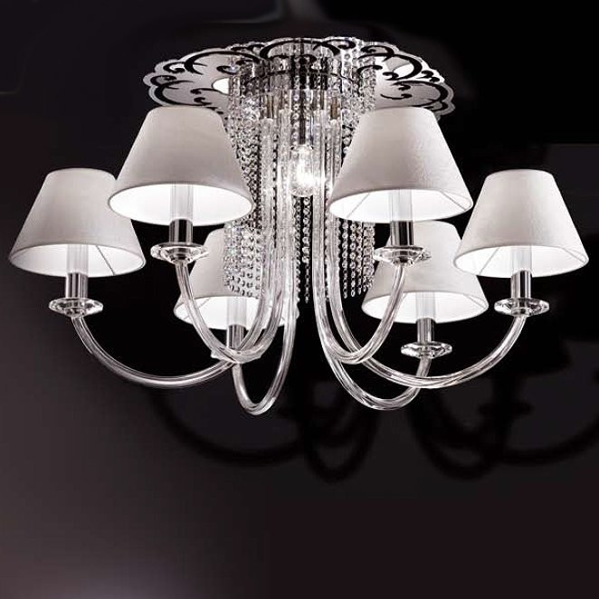 Потолочная люстра Prearo Charlotte 2224/6/CR