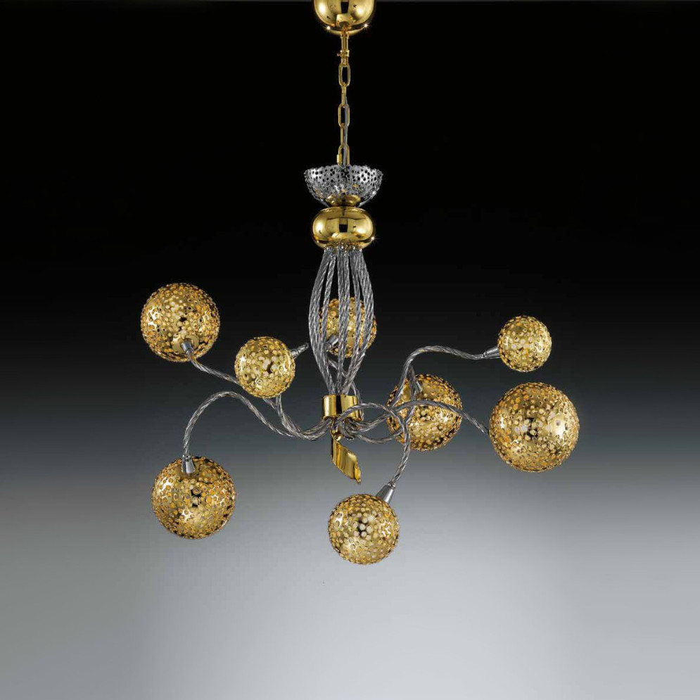 Люстра MM Lampadari Sfere 6844/8 V2470