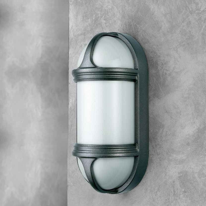 Настенный уличный светильник Garden Light Ovale 94001 CF