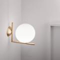 Настенно-потолочный светильник Flos IC Lights C/W 2 Brushed brass F3179059