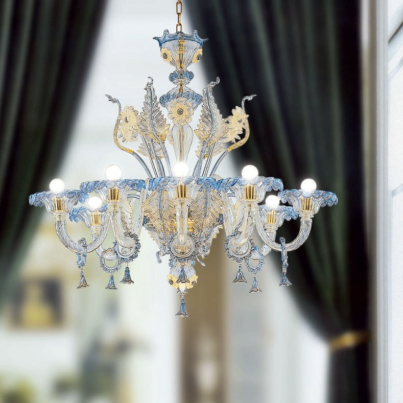 Люстра La Murrina Veneziano S/8 NO-2S