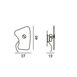 Настенный светильник Foscarini Orbital 0430055