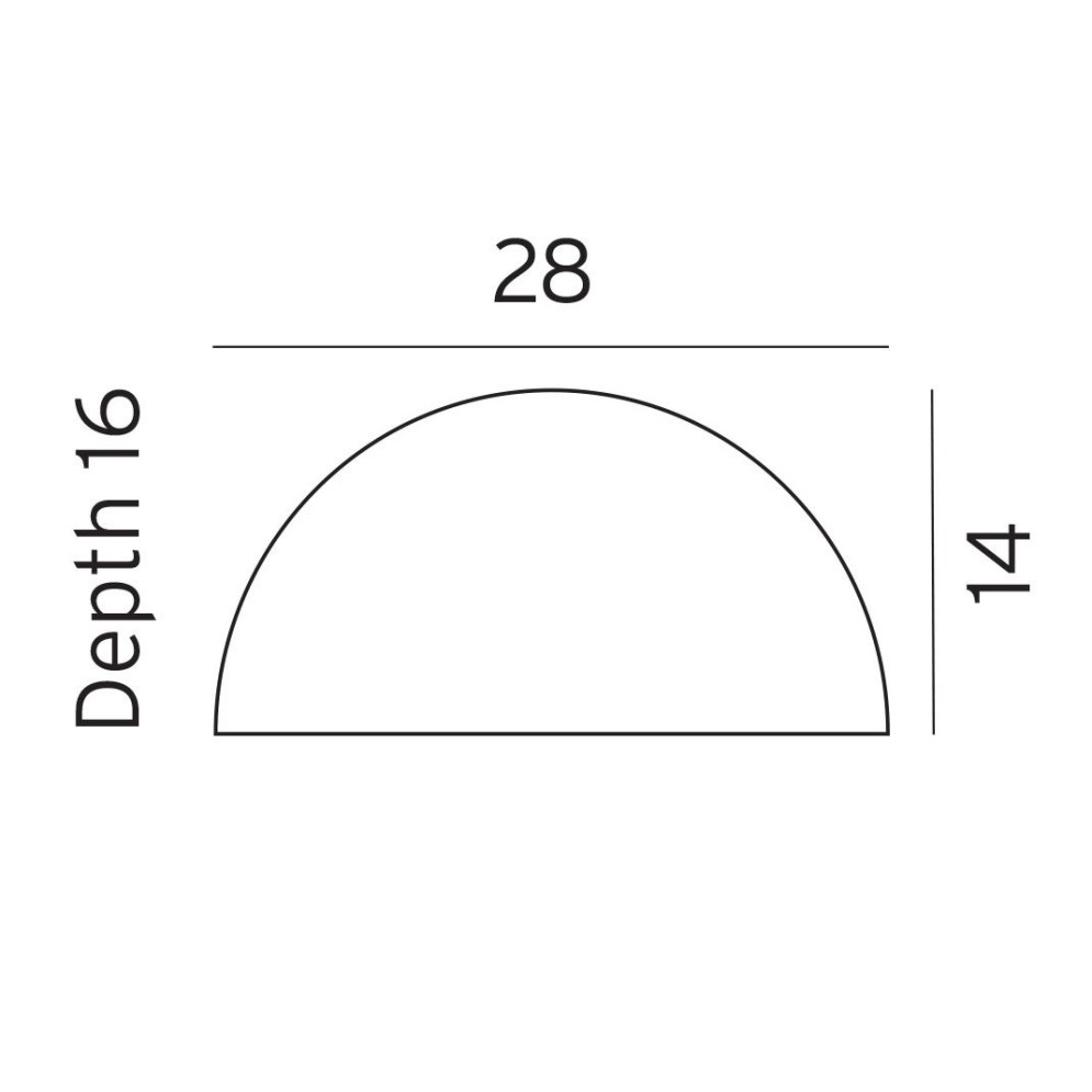 Уличный настенный светильник Norlys Paris 163W