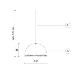 Уличный подвесной светильник Karman Plancton SE649/1GG-EXT