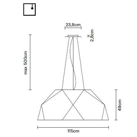 Подвесной светильник Fabbian Crio D81 A13 01