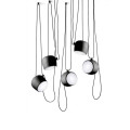 Подвесной светильник Flos AIM Small Black F0095030 x 5 + F0093030