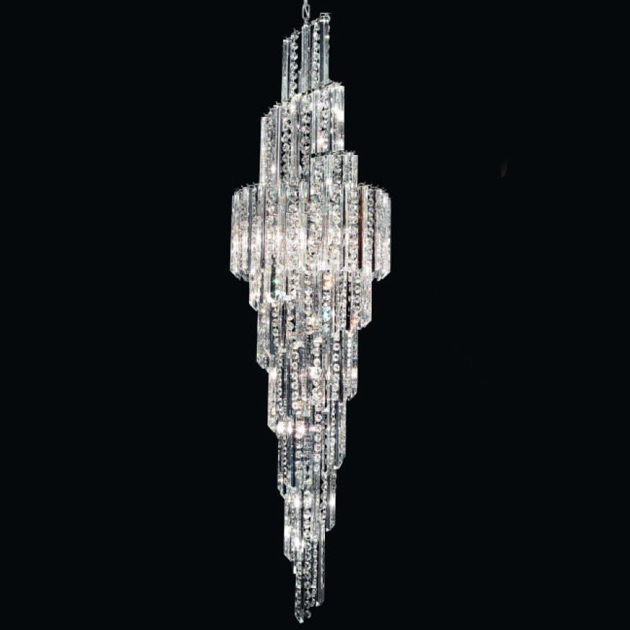 Подвесной светильник Renzo Del Ventisette L 14375/190 TOC DEC. CROMO