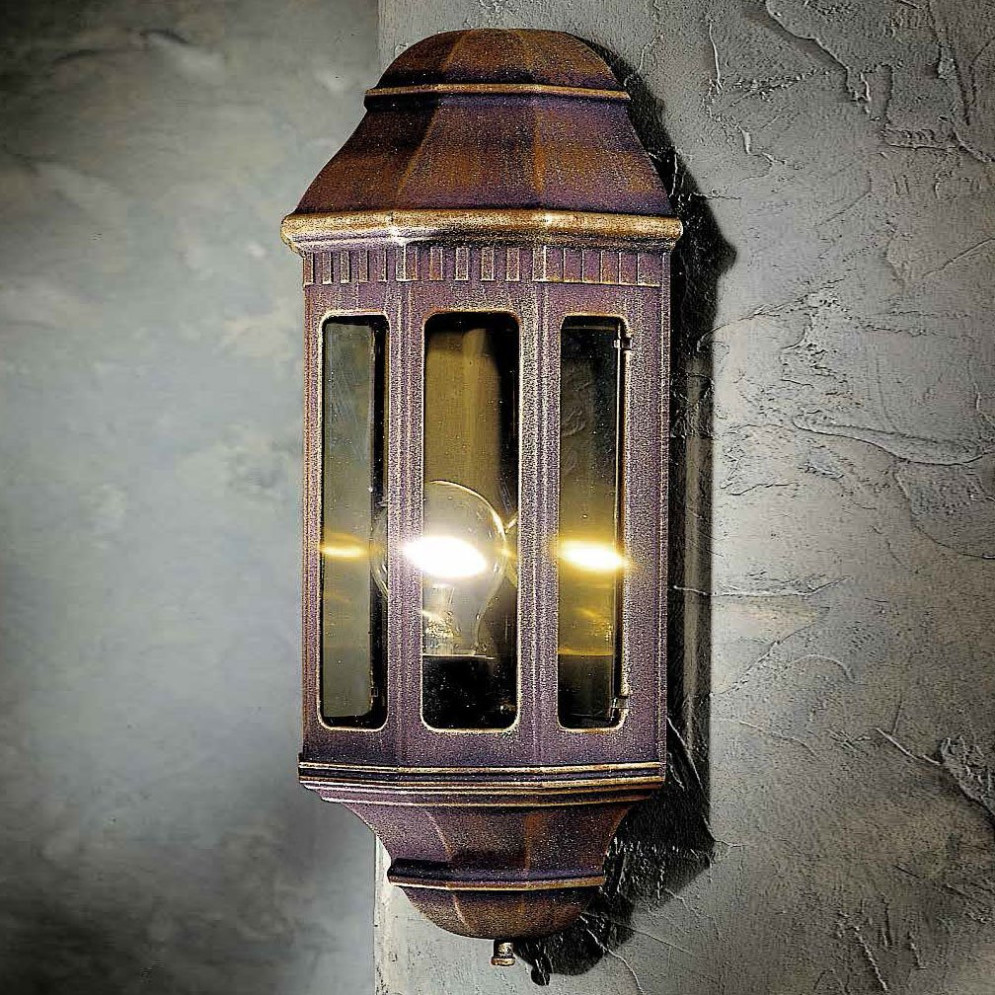 Настенный уличный светильник Garden Light Penta 94025 RB