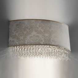 Настенный светильник Masiero Glasse A4 G01 / DAM IV Swarovski elements