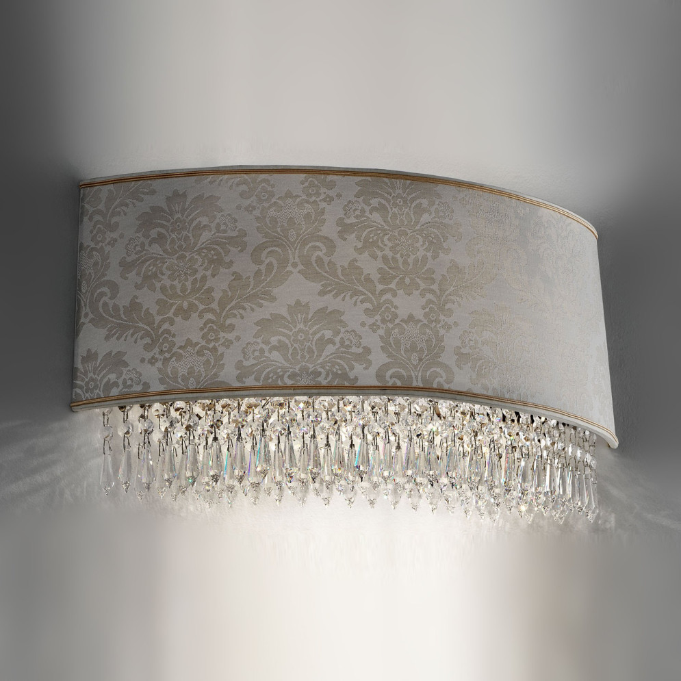 Настенный светильник Masiero Glasse A4 G01 / DAM IV Swarovski elements